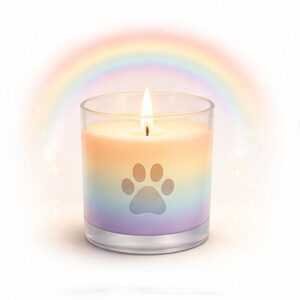 Rainbow Candle